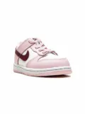 Nike Kids Dunk Low ""Pink Foam"" sneakers - White