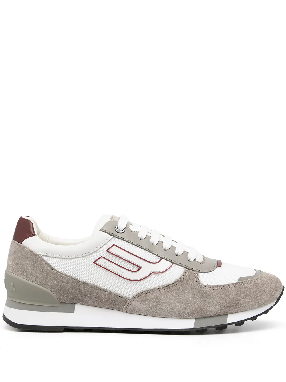 

Bally tenis con logo en relieve - Gris