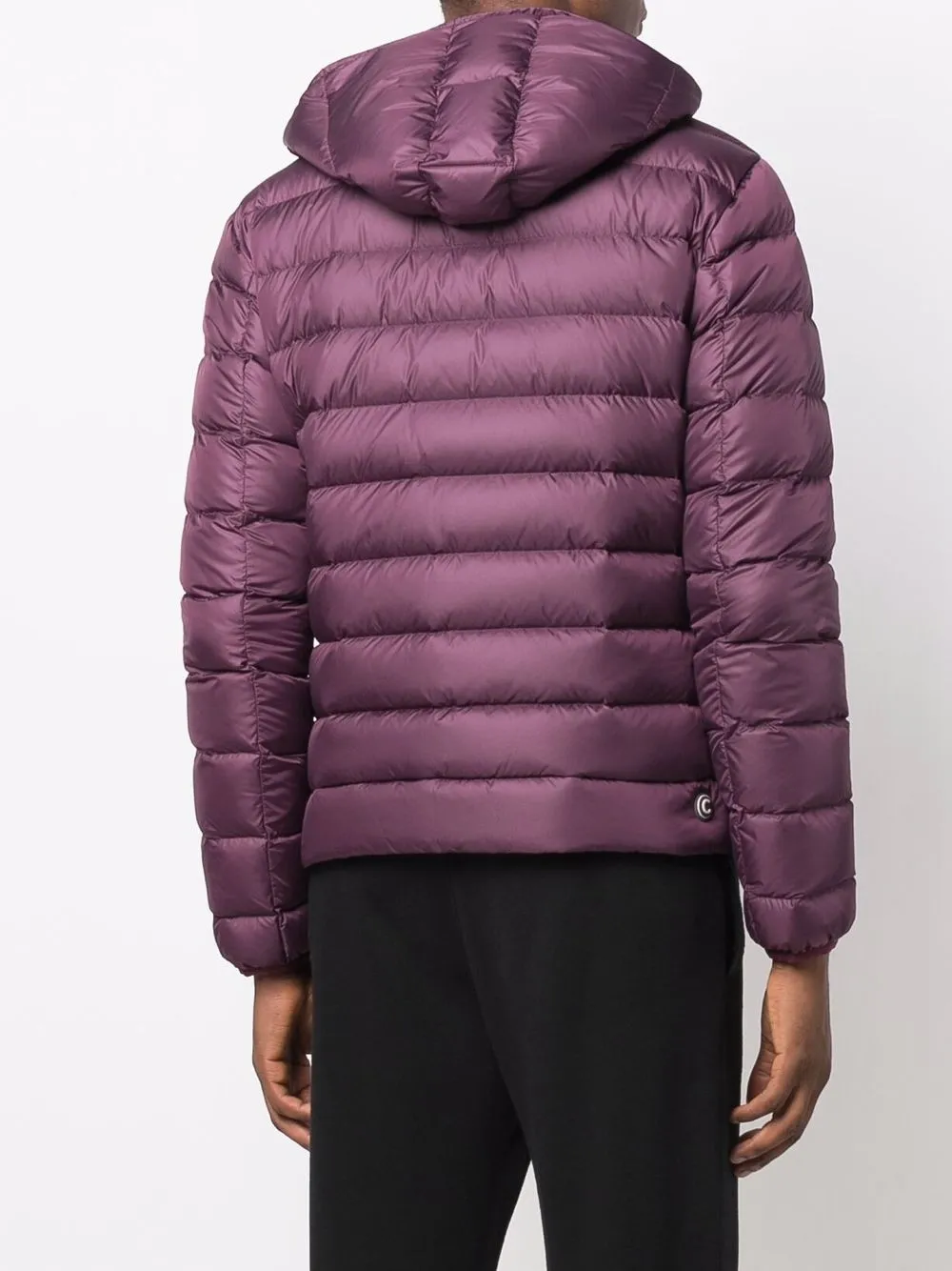 фото Colmar пуховик с капюшоном и нашивкой-логотипом