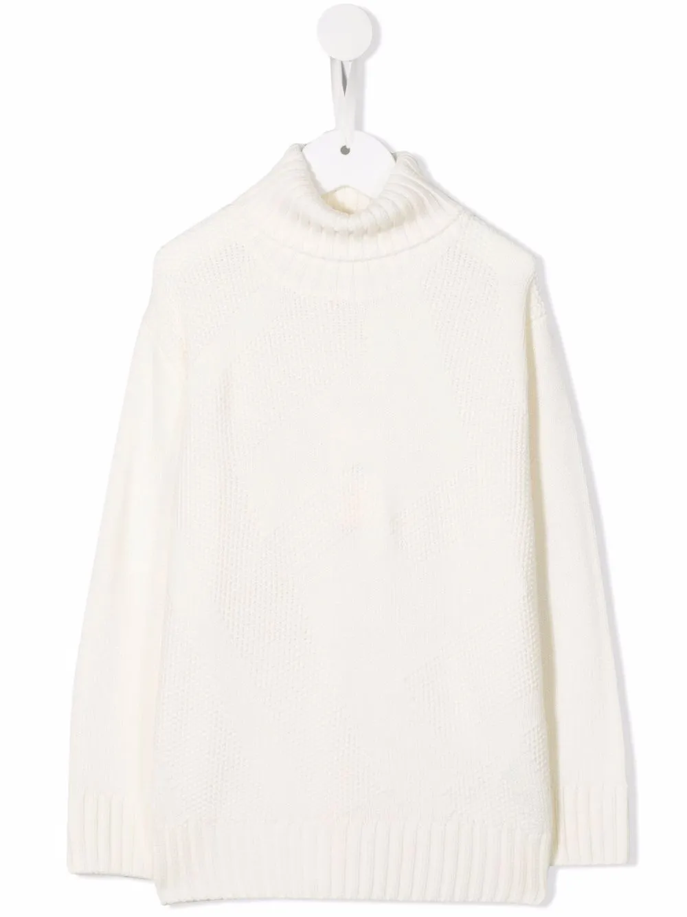 Fendi Kids mock-nek jumper | ألوان محايدة | Image 1