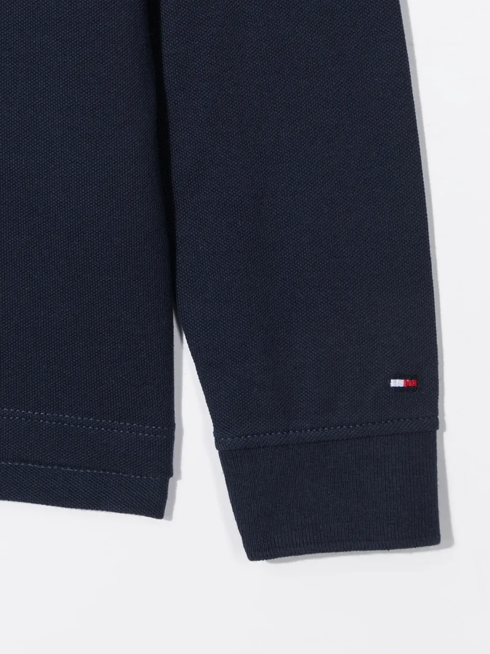 фото Tommy hilfiger junior рубашка поло с вышитым логотипом