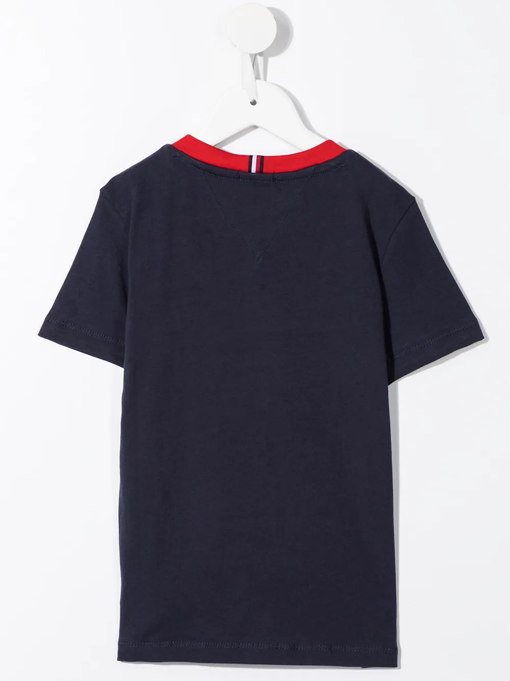 фото Tommy hilfiger junior футболка в стиле колор-блок с логотипом