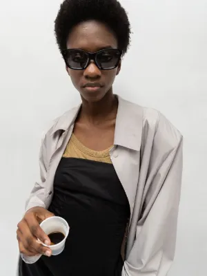 TOTEME ブラック The Regulars サングラス Regular sunglasses black – TOTEME