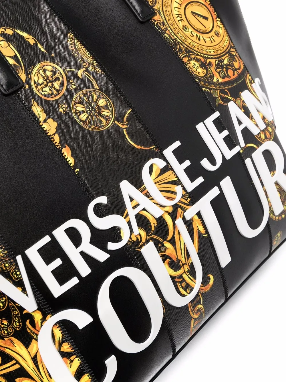 фото Versace jeans couture сумка-тоут с логотипом