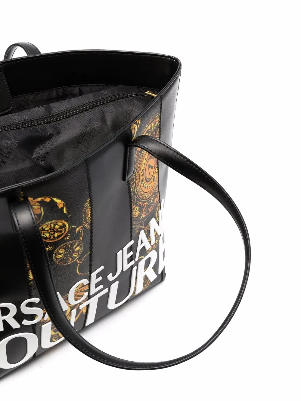 фото Versace jeans couture сумка-тоут с логотипом
