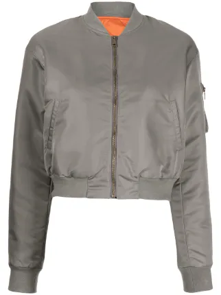 John Elliott Hunter Cropped Bomber Jacket - Farfetch