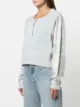 John Elliott Reconstructed Placement tie-dye henley top