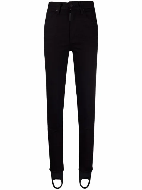 DSQUARED2 high-rise stirrup jeans