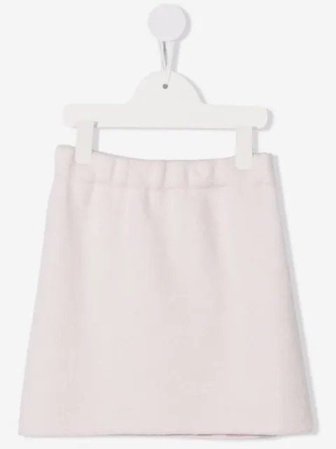 Fendi Kids fine-knit skirt