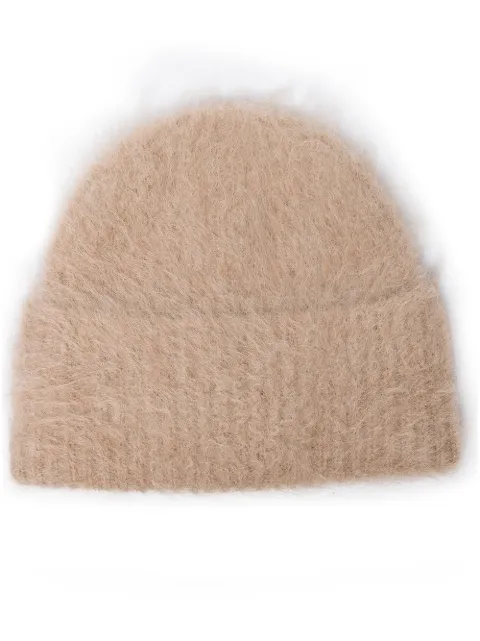 Totême alpaca-blend knitted beanie