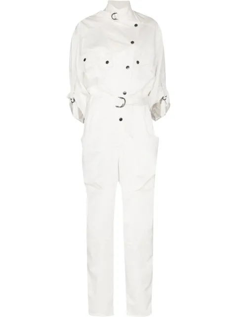 ISABEL MARANT asymmetric cotton boilersuit