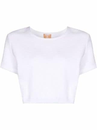 Terry. Capri Cropped T-shirt - Farfetch