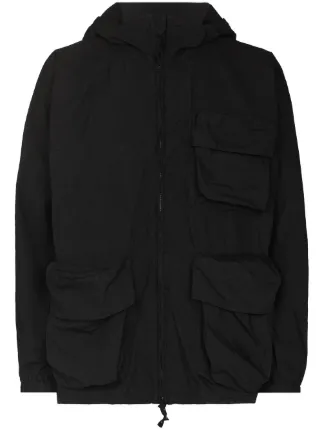 Snow Peak Indigo Hooded Parka Coat - Farfetch