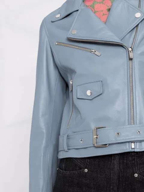 Arma Leather Biker Jacket - Farfetch