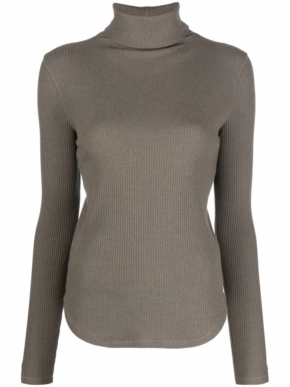 

Majestic Filatures ribbed roll neck jumper - Green