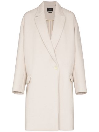 ISABEL MARANT Darey Cocoon Coat Farfetch