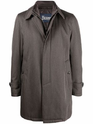 herno bibbed topcoat