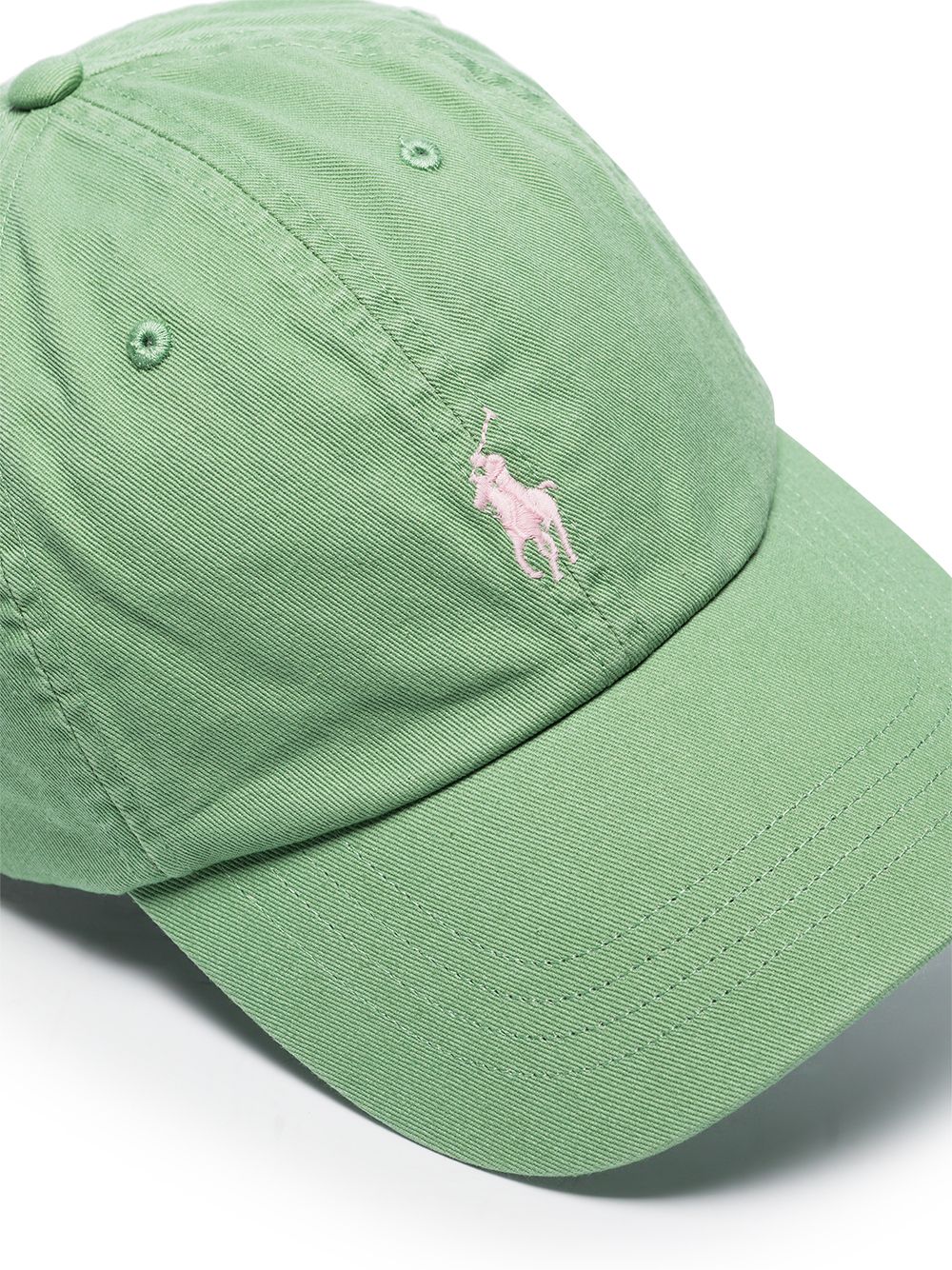 Polo Ralph Lauren Honkbalpet met geborduurd logo Groen