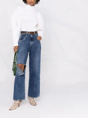 Jeans anchos para mujer - Moda online - Farfetch