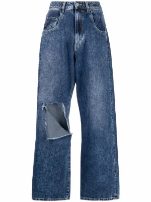 Jeans anchos para mujer - Moda online - Farfetch