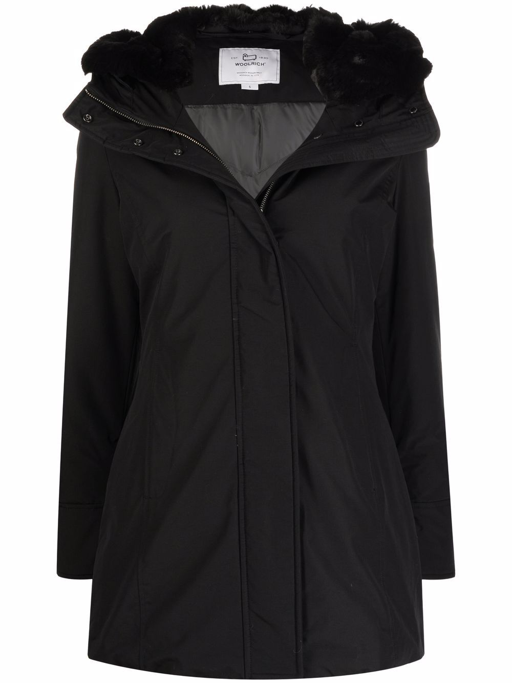 Woolrich Parka met capuchon Zwart