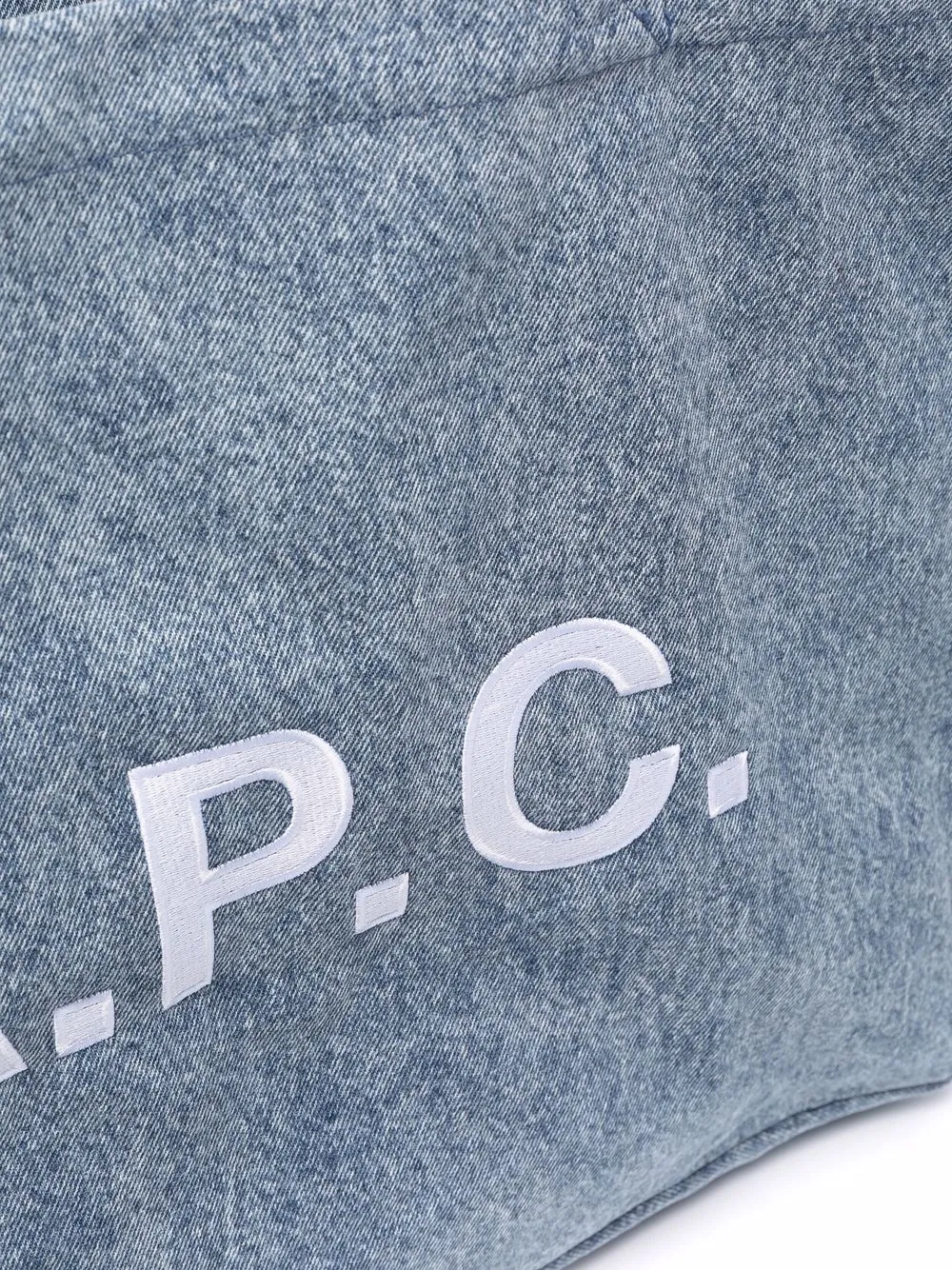 фото A.p.c. большая сумка-тоут с логотипом