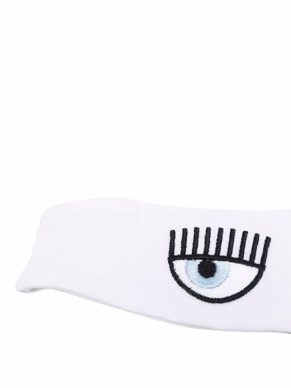 chiaraferragnikids Chiara Ferragni Kids Haarband met borduurwerk - Wit