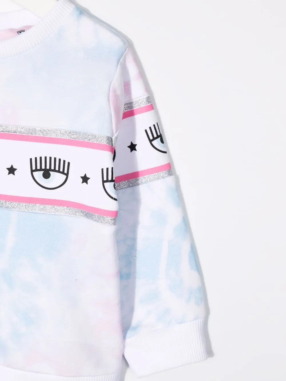 Chiara Ferragni Kids Sweater met logoprint - Blauw