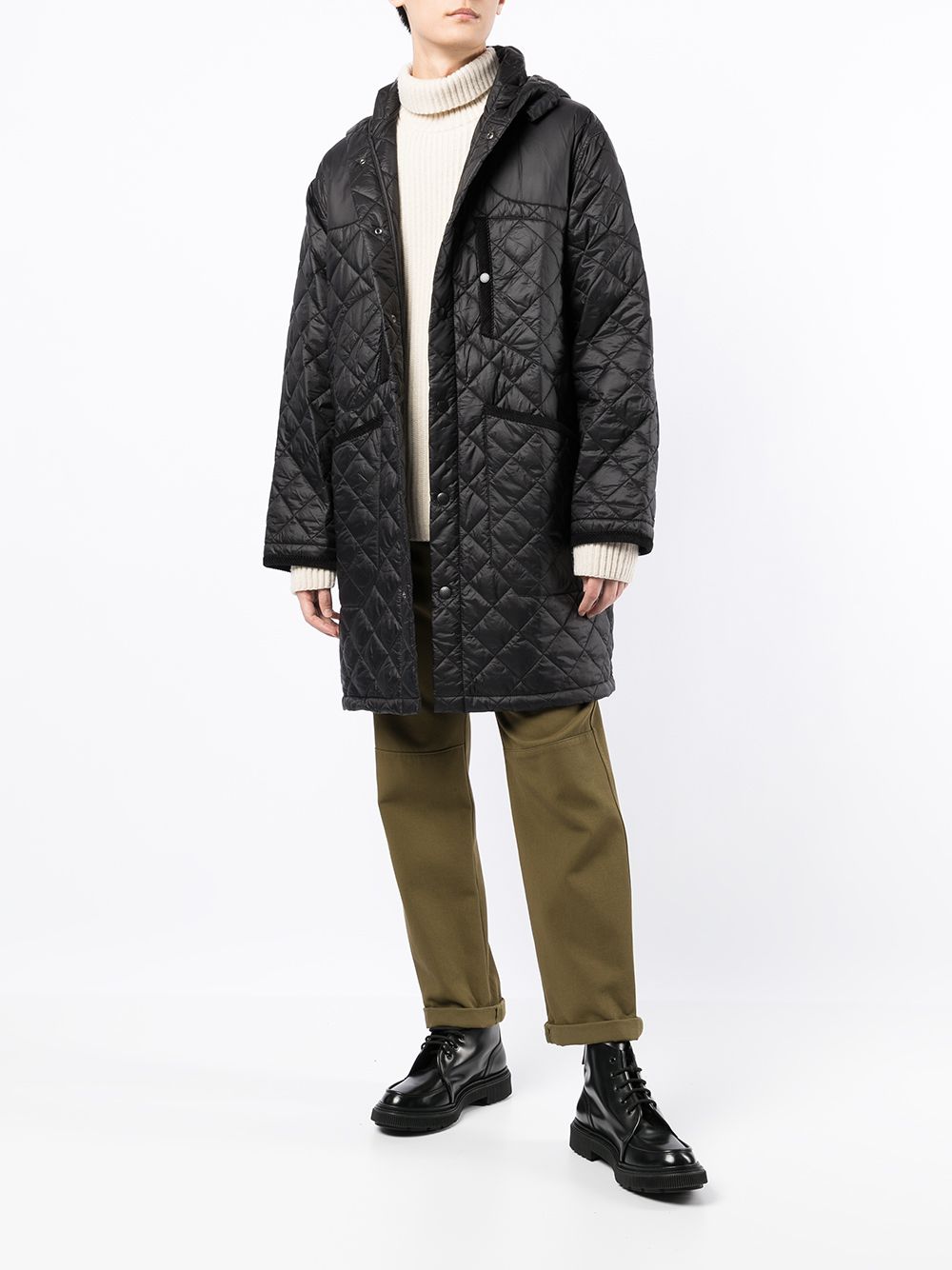 Barbour Jas met capuchon - Zwart