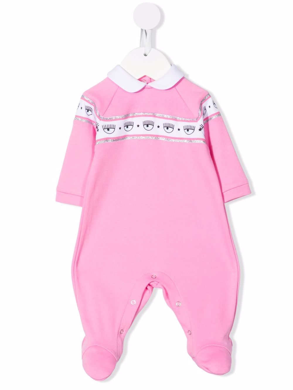 

Chiara Ferragni Kids logo print pyjama - Pink