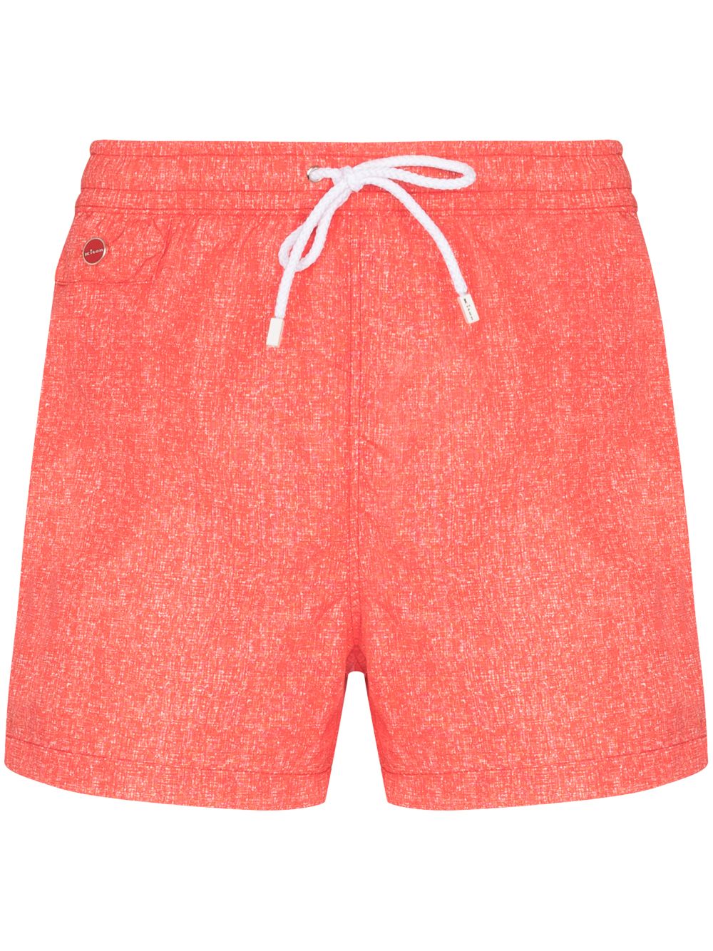 

Kiton drawstring-waist swim shorts - Red