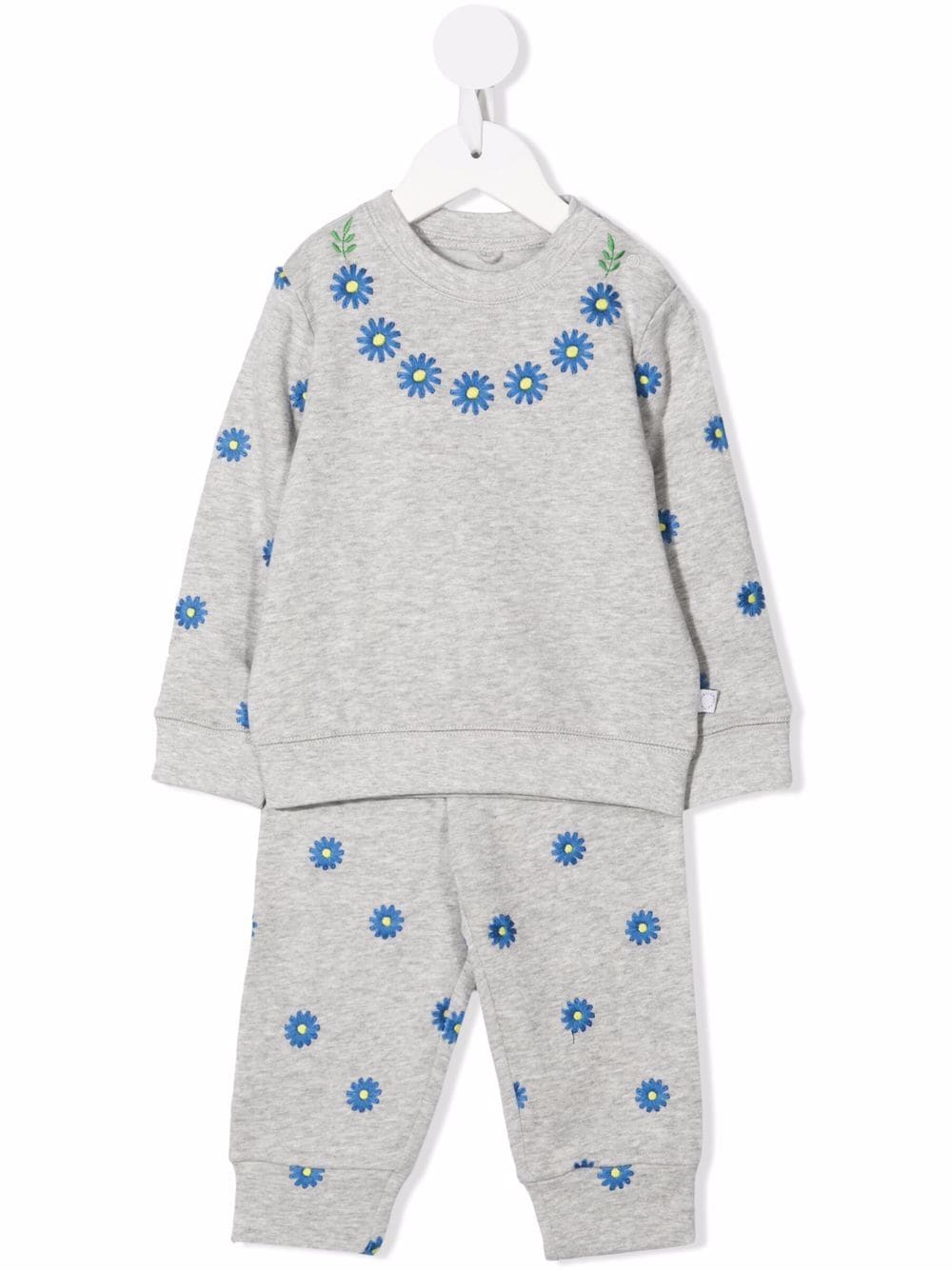 фото Stella mccartney kids спортивный костюм с цветочной вышивкой