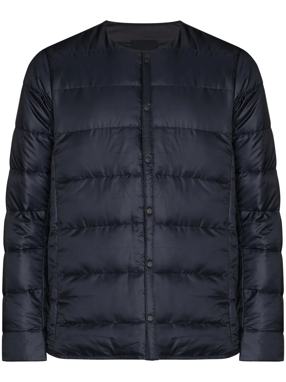 Descente H.c.s Collarless Puffer Jacket In Blue | ModeSens