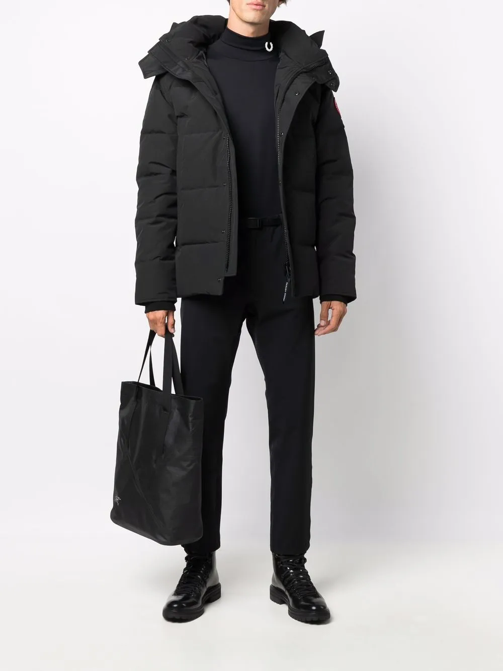 фото Canada goose пуховик с капюшоном
