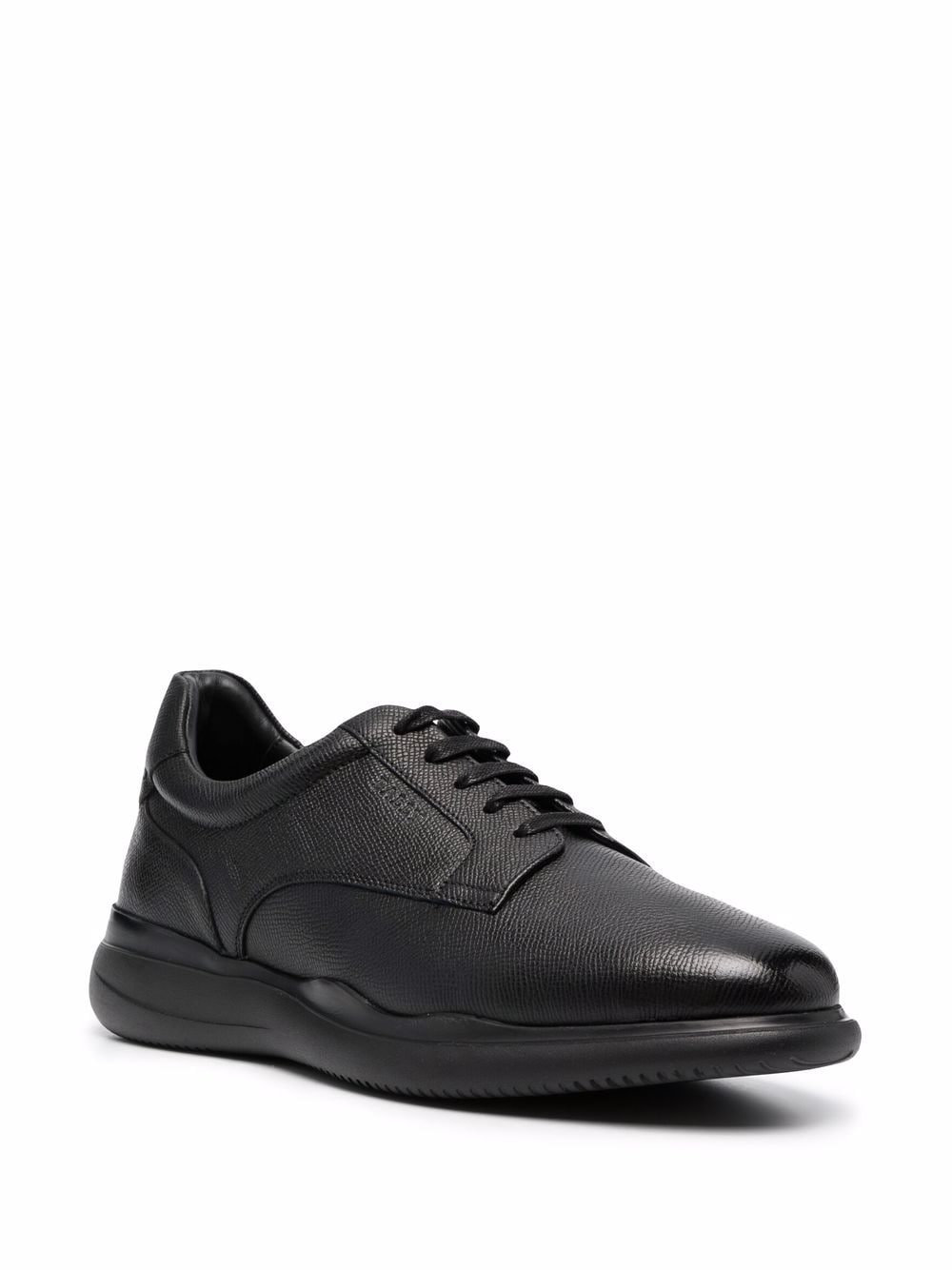 Shop Bally Embossed-logo Detail Sneakers In Black