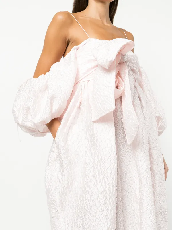 Cecilie Bahnsen Joel off-shoulder Dress | Pink | FARFETCH