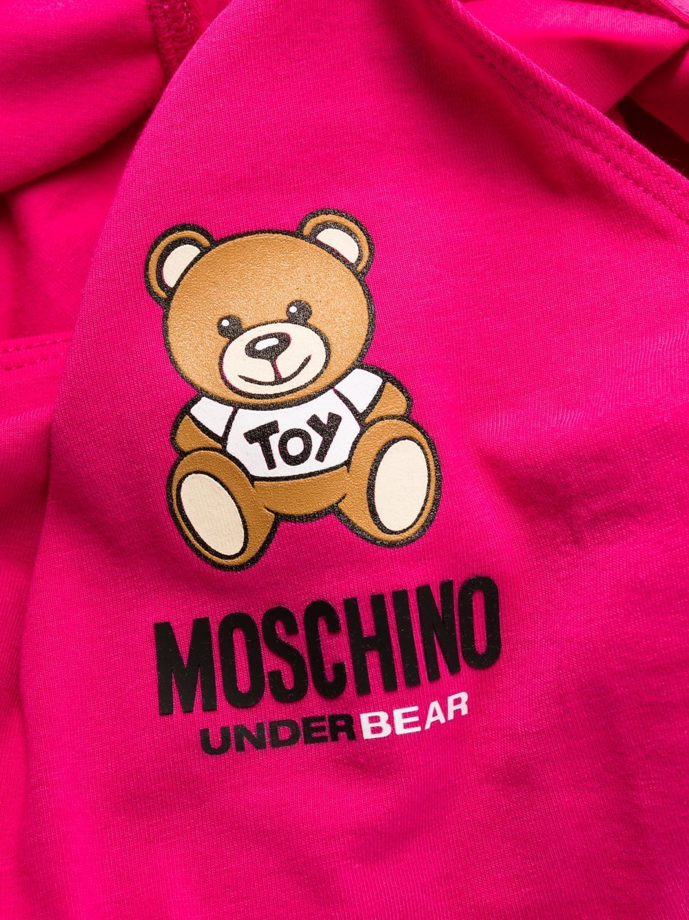 фото Moschino боди с принтом teddy bear