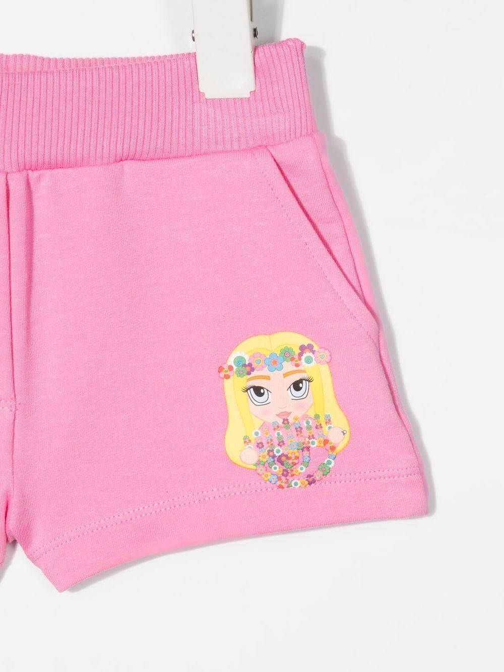Shop Chiara Ferragni Chiara-print Shorts In Pink