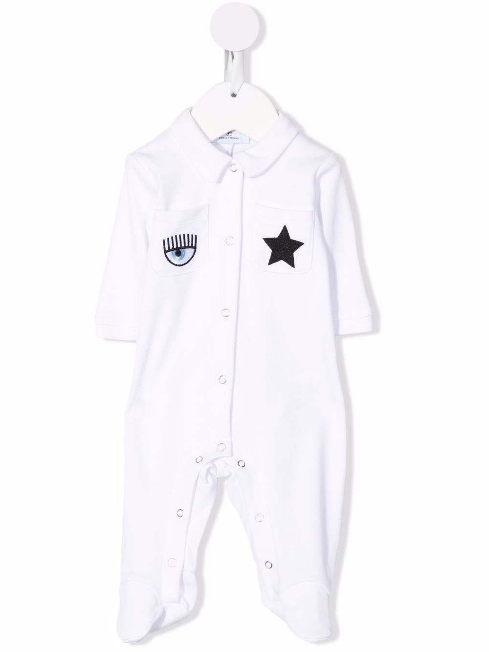 

Chiara Ferragni Kids logo print pyjama - White