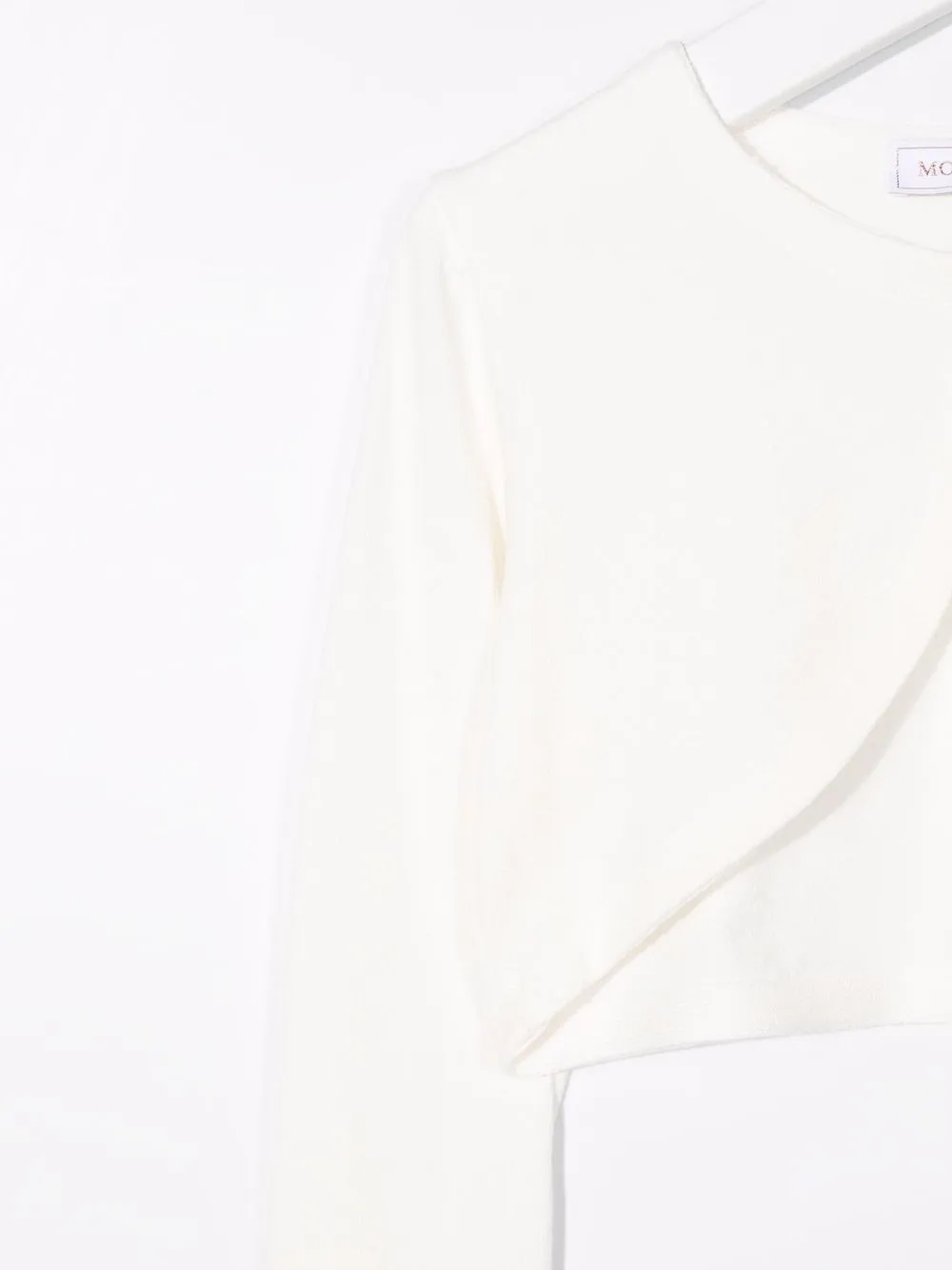 Monnalisa Teen Button-fastening Knitted Cardigan In White
