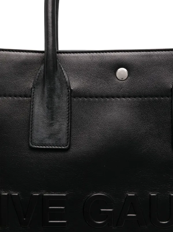 Saint Laurent Large Rive Gauche Tote Bag | Black | FARFETCH