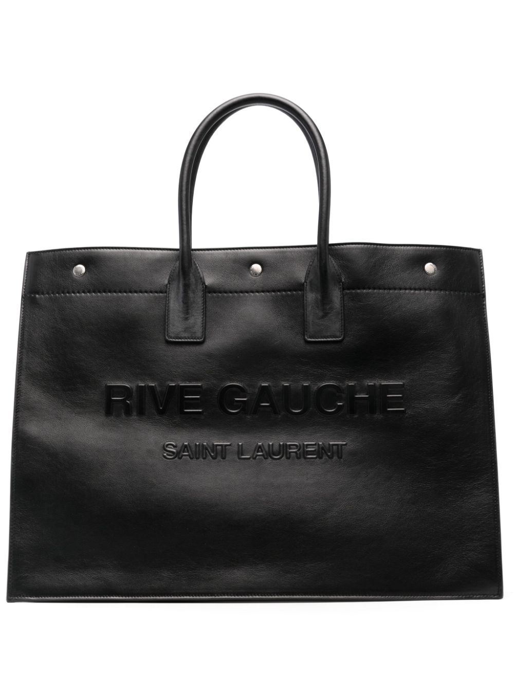 Saint Laurent large Rive Gauche tote bag - Black