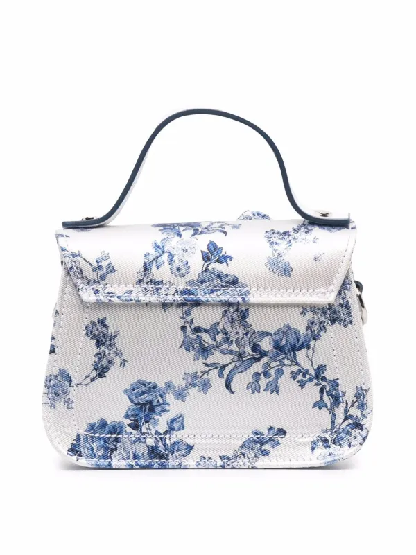 floral print shoulder bag