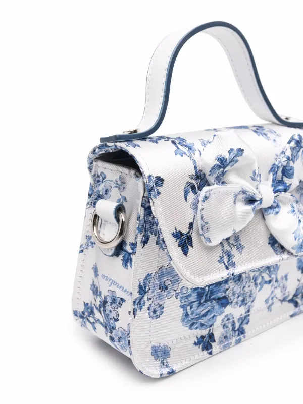 floral print shoulder bag