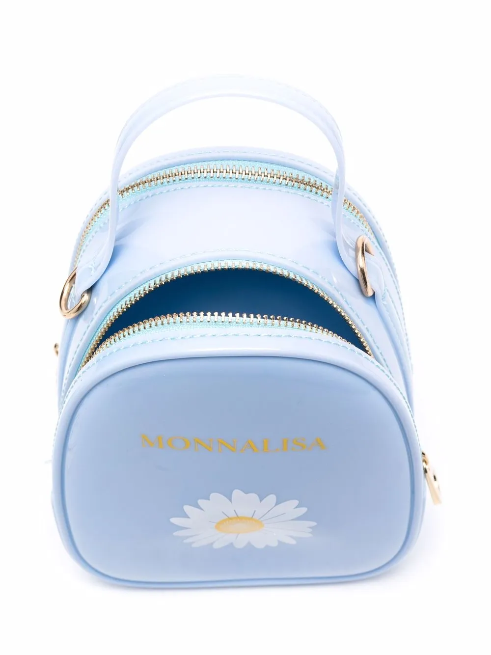 фото Monnalisa рюкзак с цветочным принтом