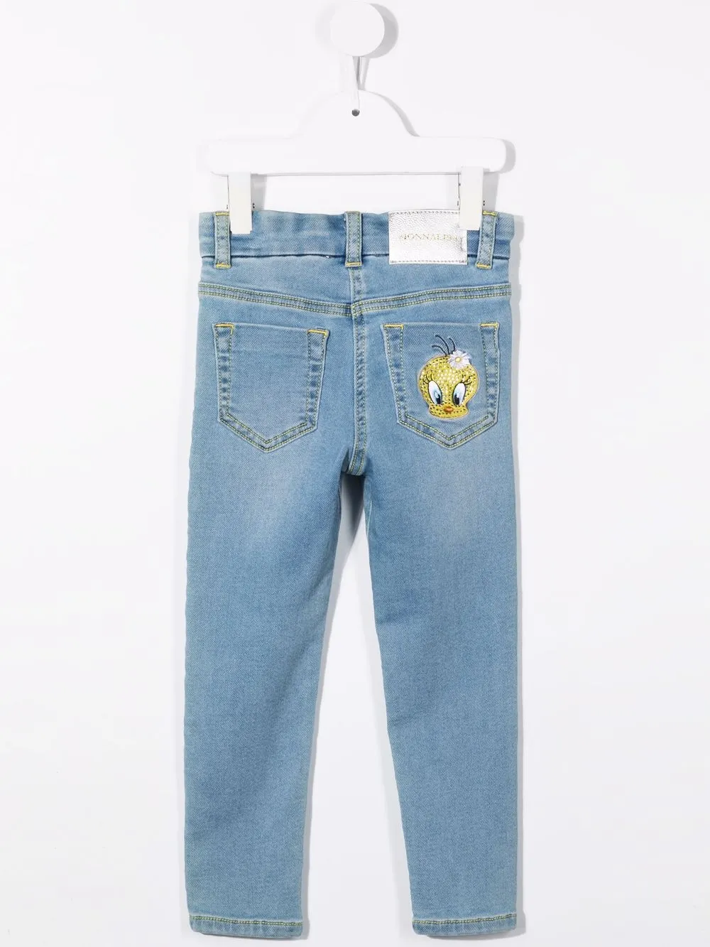 Monnalisa Slim-fit jeans - Blauw