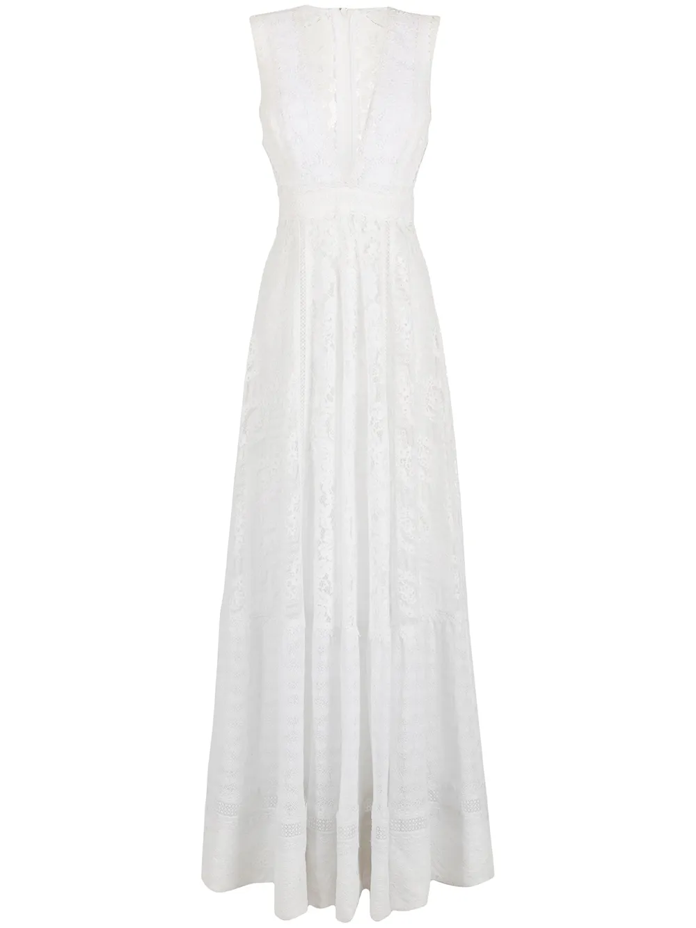 

Martha Medeiros Gaia lace gown - Blanco