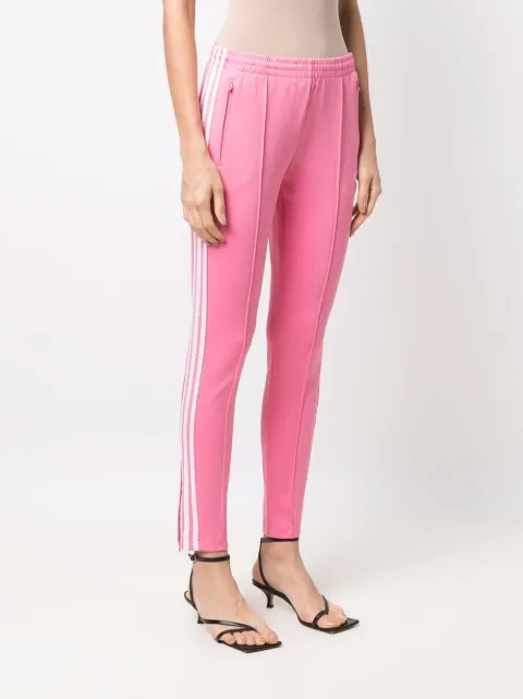 Adidas Side stripe-detail Track Pants - Farfetch