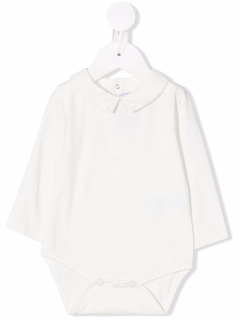 

Tartine Et Chocolat body manga larga con cuello - Blanco