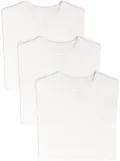 Jil Sander pack of 3 logo patch T-shirt - White